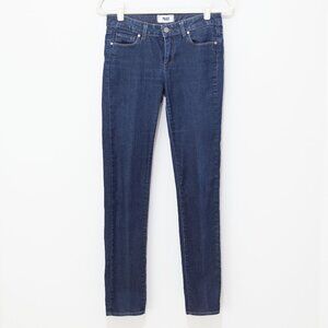 PAIGE Premium Denim Women's Blue Denim Skyline Skinny Leg Jeans Size 28